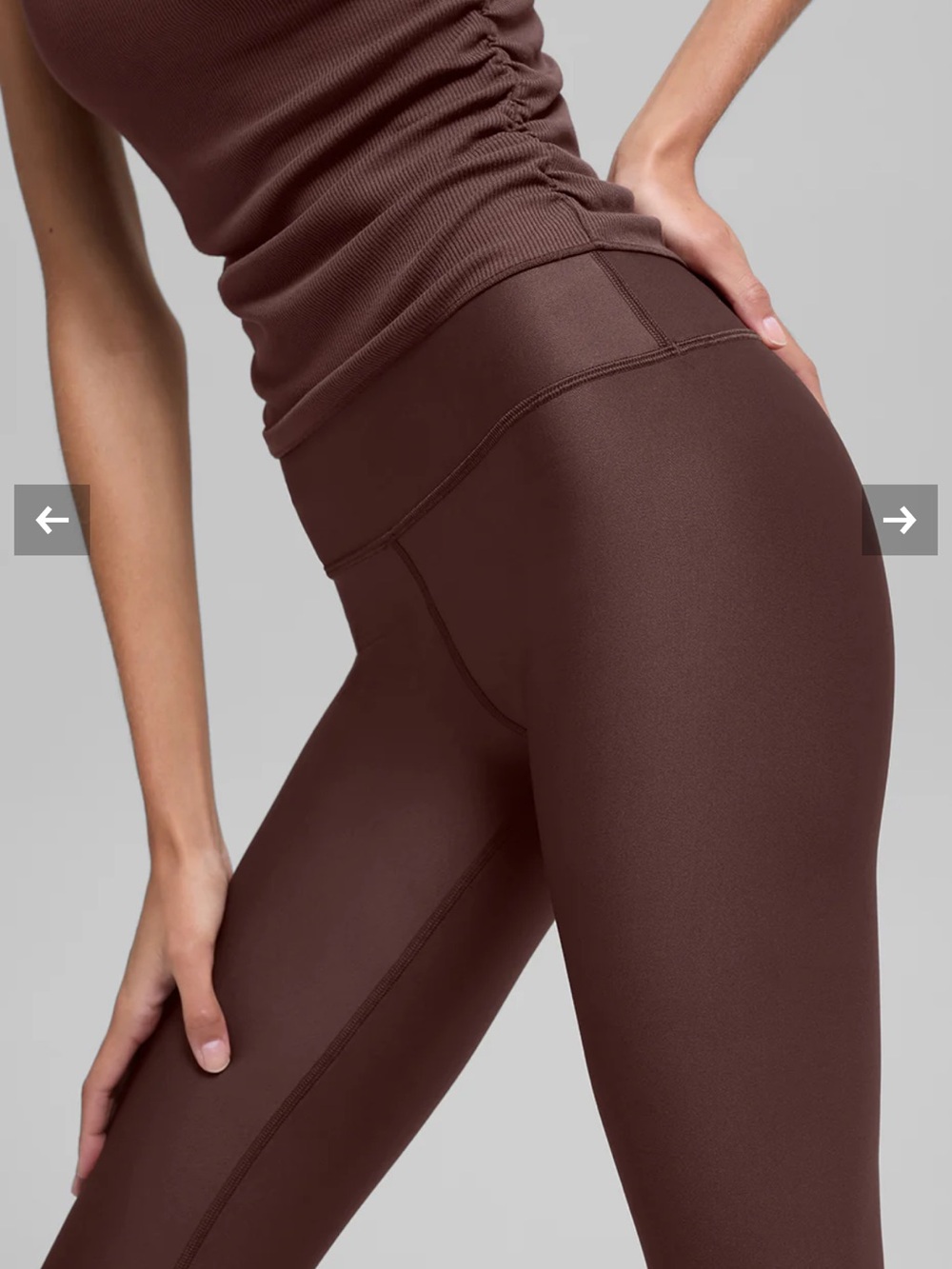 ALO YOGA (M) - Airlift Leggings Brownstone color